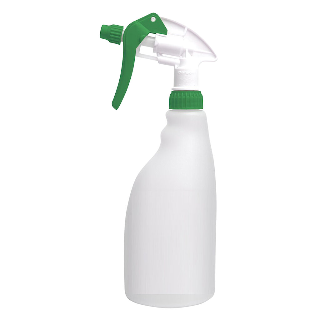 Sprayflaska neutral 5x1st - Grön - Tom sprayflaska 500 ml