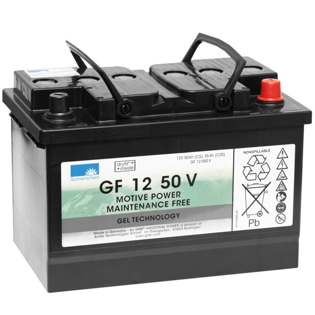 Batteri 1st - 12V / 50Ah / 5 - 12V 25Ah