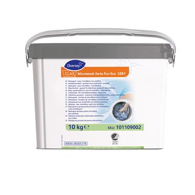Clax Microwash forte Pur-Eco 32B1 10kg - Miljömärkt pulvertvättmedel för mikrofiberprodukter