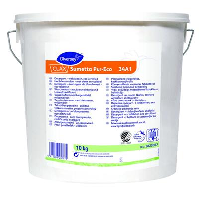 Clax Sumetta Pur-Eco 34A1 10kg - Komplett kulörtvättmedel med blekeffekt - Miljömärkt