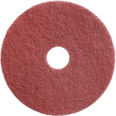 Twister Pad - Red 2pc - 17" / 43 cm - Red - Diamond floor pad for use with scrubber driers and rotary machines