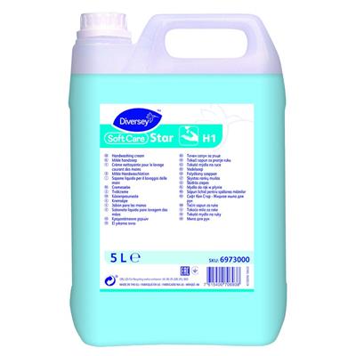 Soft Care Star H1 2x5L - Tvålcreme för allmän handtvätt
