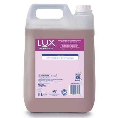 Lux Pro Formula Hand Wash 2x5L - Mild handtvål i pumpflaska som effektivt rengör händer, med fräsch blomdoft